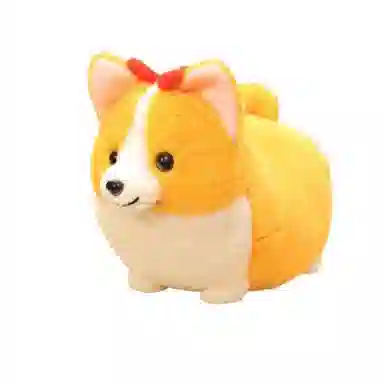 波比熊 柯基狗 玩偶 毛绒公仔