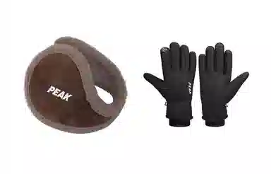 匹克 保暖套装骑行跑步防寒 运动手套 男女同款情侣款