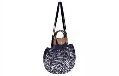 Longchamp Le Pliage Filet Navy