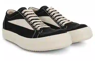 Rick Owens DRKSHDW Low Top Sneakers Black