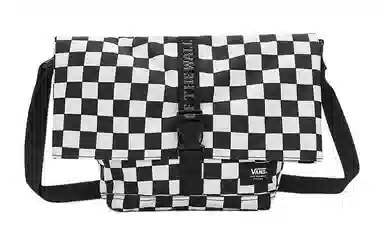 Vans Messenger Bag Black White