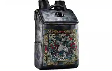 ChuSanh Black Lion Backpack