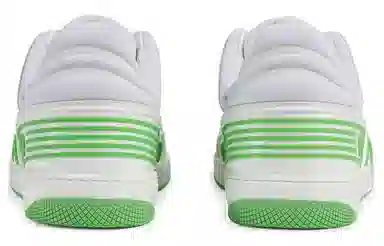 Gucci Basket Low White Green