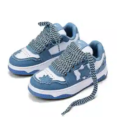 双星八特 帆布拼接舒适透气运动经典百搭 防滑减震耐磨透气 低帮 板鞋 男女同款