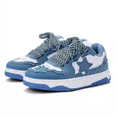 双星八特 帆布拼接舒适透气运动经典百搭 防滑减震耐磨透气 低帮 板鞋 男女同款