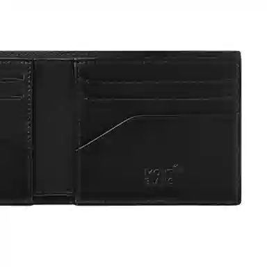 Montblanc Sartorial 2.0 Short Leather Wallet Blue Black