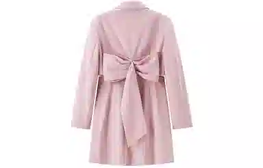 太平鸟 蝴蝶结西装连衣裙 女款