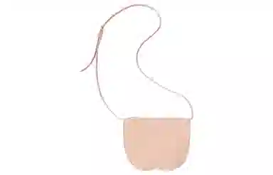 Burberry Chess Embossed Calfskin Crossbody Bag