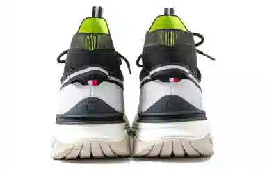 Moncler High-Top Sneakers Black Grey