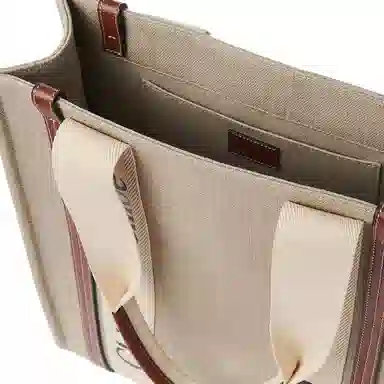 Chloe Woody Logo Tote
