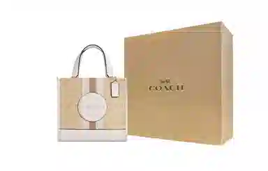 COACH Dempsey 22 Logo Tote