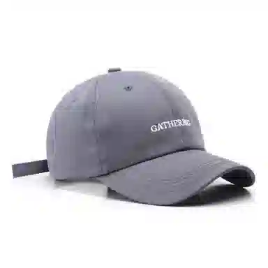 毅帆 韩版时尚潮流字母刺绣防晒遮阳保暖 棉 鸭舌帽 男女同款情侣款