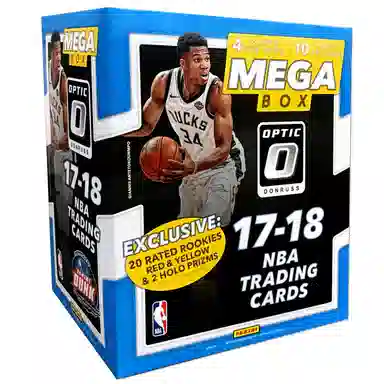 PANINI NBA 2017-18 NBA Basketball Donruss Optic Mega Box