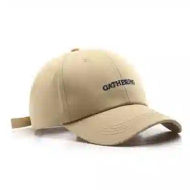 毅帆 韩版时尚潮流字母刺绣防晒遮阳保暖 棉 鸭舌帽 男女同款情侣款