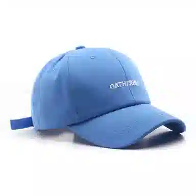 毅帆 韩版时尚潮流字母刺绣防晒遮阳保暖 棉 鸭舌帽 男女同款情侣款