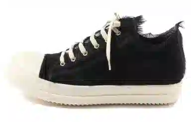 Rick Owens Low Top Sneakers Black