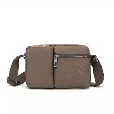 菲都狄都 男包单肩斜挎包男士包包防水面料织物时尚百搭防水小包包 男款 多色