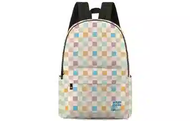 ONRF x SOUNDBYTE Large Colorful Plaid Backpack