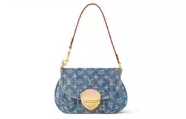 Louis Vuitton Sunset Bag Blue Denim