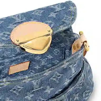 Louis Vuitton Sunset Bag Blue Denim