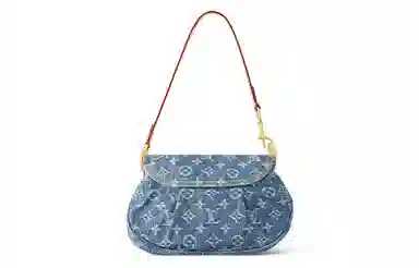 Louis Vuitton Sunset Bag Blue Denim