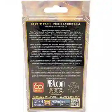 PANINI NBA 2020-21 Prizm Hanger Box