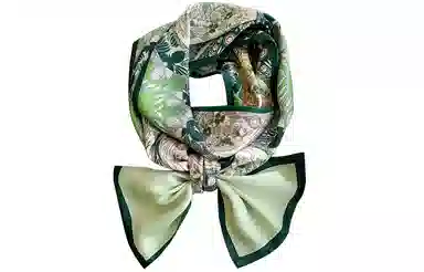 优幽兰 桑蚕丝长款气质韩版衬衣穿搭设计感发带通勤实用细窄款领巾实用飘带减龄四季通用 丝巾 女款