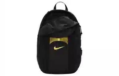 Nike Backpack Black Gold
