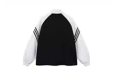 MATCHA STORY Retro College Polo Sweatshirt