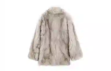 COCO LIMITED Fox Fur Coat Long