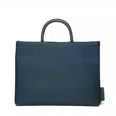 泰克森 时尚简约拉链开合 尼龙 手提包 常规 男女同款情侣款 蓝色/绿色