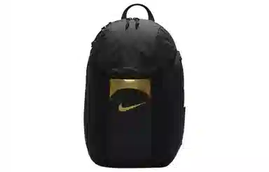 Nike Backpack Black Gold
