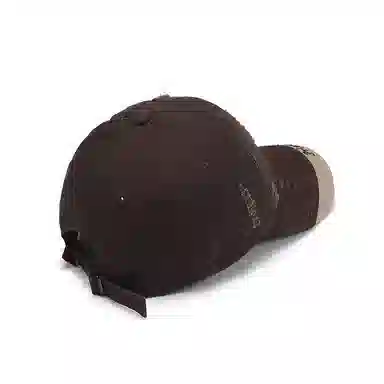 白卷 软顶休闲拼接字母刺绣 棉 棒球帽 帽子男 帽子女 男女同款情侣款