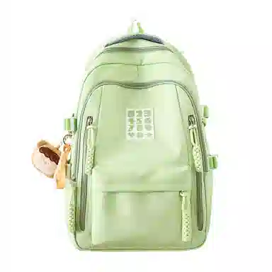 德力熊双肩包尼龙书包学生旅行背包男女通用多色大容量高中生百搭电脑双肩背包