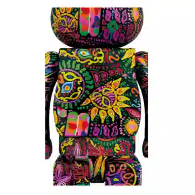 BE@RBRICK Psychedelic Paisley