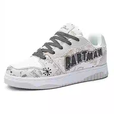 The Simpsons Canvas Low Top Sneakers