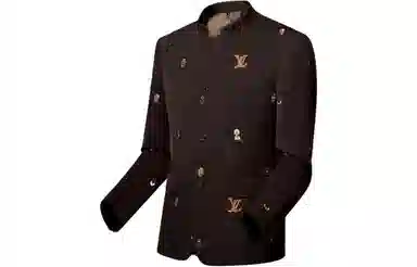 Louis Vuitton SS24 Embroidered Jacket Brown