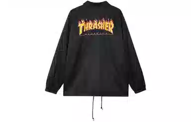 Thrasher Flame Coach Jacket