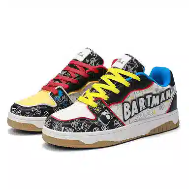 The Simpsons Canvas Low Top Sneakers