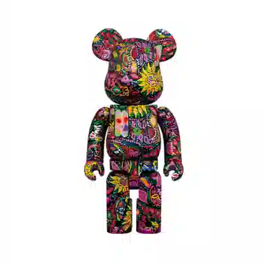 BE@RBRICK Psychedelic Paisley
