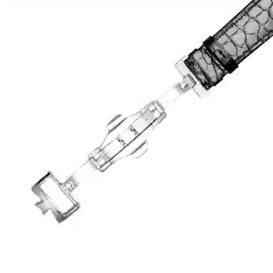 十瑞表扣适用于浪琴万国欧米茄积家卡地亚江诗宝珀原版精钢折叠扣 手表表带 精钢表扣材质 表扣 男女同款