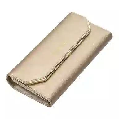 班亚奴 实用防盗刷时尚 多功能 牛皮 卡包钱包 女款 黑色/红色/粉色/玫红色/紫色/蓝色/金色/酒红色