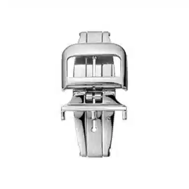 十瑞表扣适用于浪琴万国欧米茄积家卡地亚江诗宝珀原版精钢折叠扣 手表表带 精钢表扣材质 表扣 男女同款