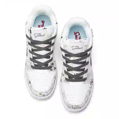The Simpsons Canvas Low Top Sneakers
