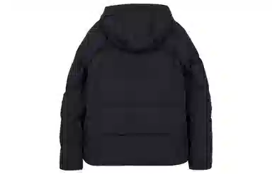 UNIQLO Down Jacket Hoodie Amber Black