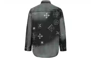 EVISU Denim Jacket Black