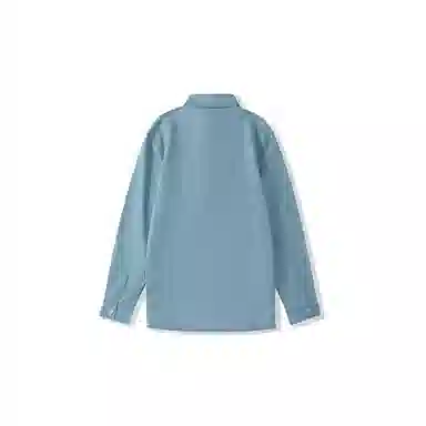 我是大卫 韩系复古简约通勤牛仔长袖衬衫 男女同款