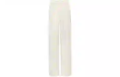 美洋 简约高腰直筒休闲裤 女款 米色