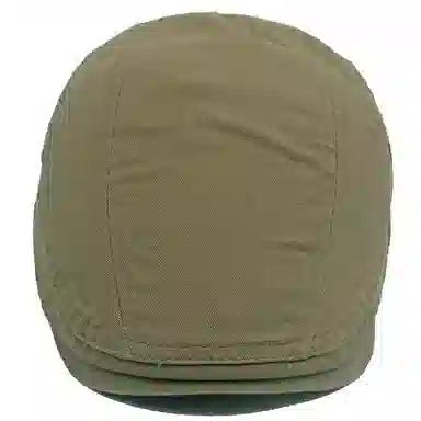 山一丸 英伦复古前进薄款报童单色遮阳 棉 贝雷帽 男款