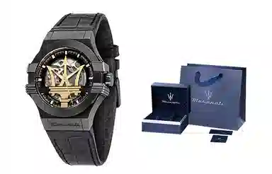 Maserati 42MM Black Dial